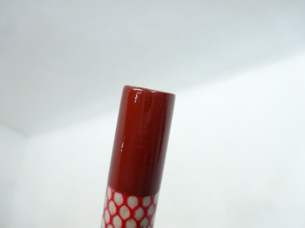 月瀬作・玉の柄 メッシュ&ブルーアワビ 西村釣具製作所